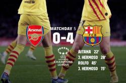 雷速体育比分官网直播-巴塞罗那大胜领跑，提前出线