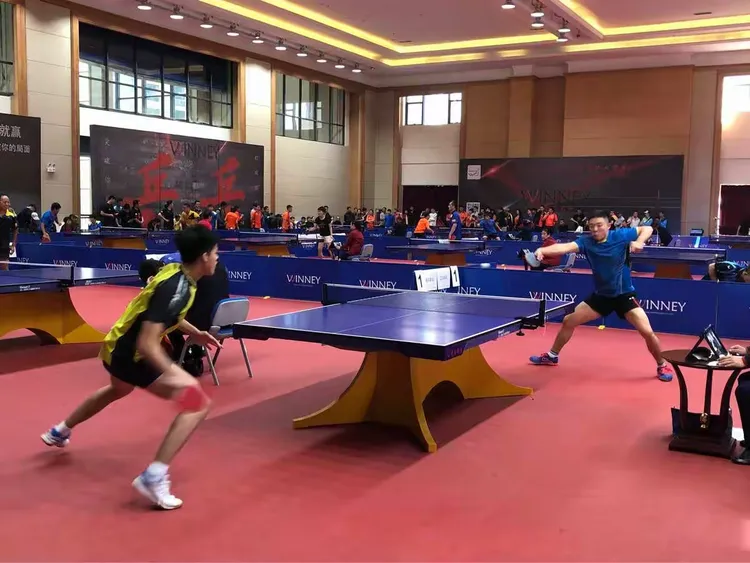 关于上海举行乒乓球比赛，恒大表现激烈的信息