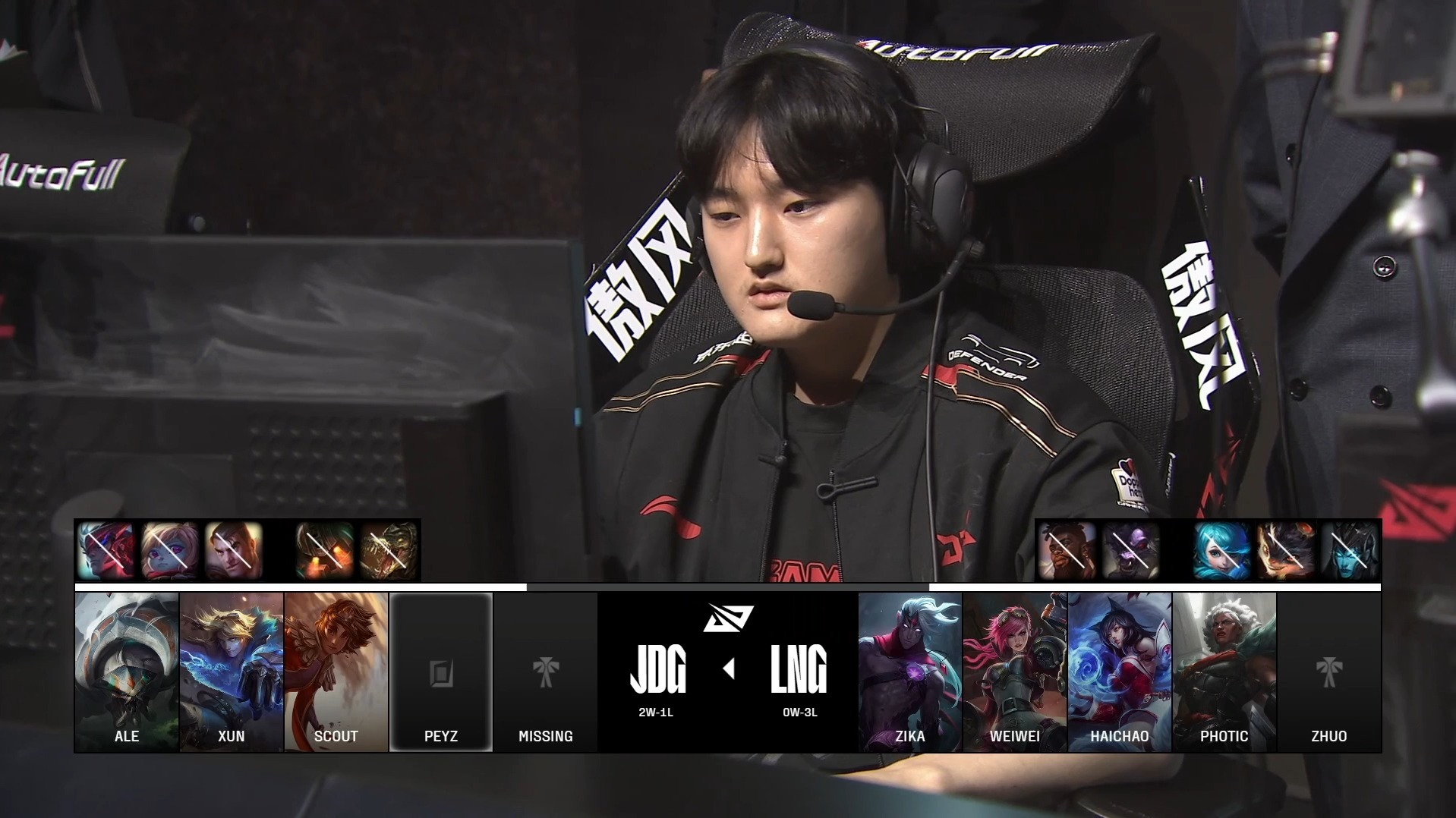 JDG险胜V5，Scout完成史诗逆转成都决赛之夜2:1（上海）
