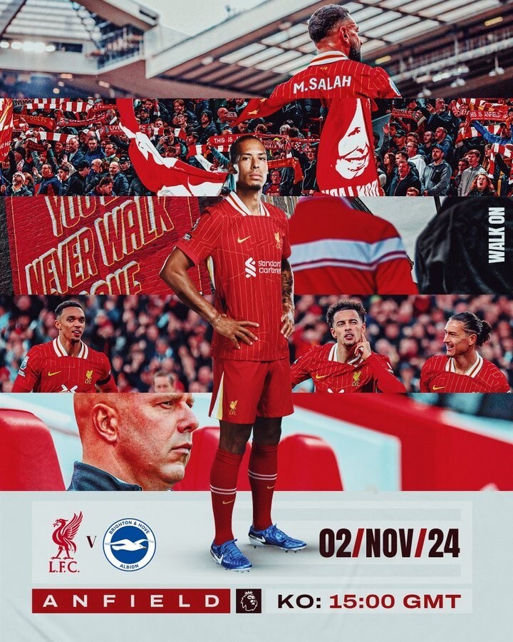 利物浦战平布莱顿，连续不胜引热议